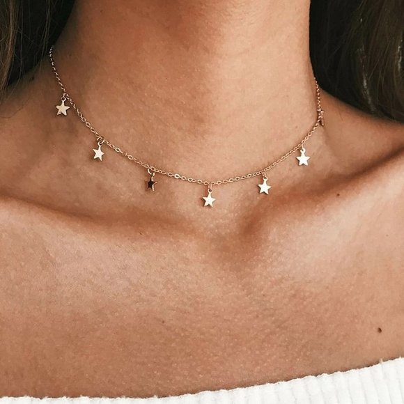 Jewelry - Star Chain Choker